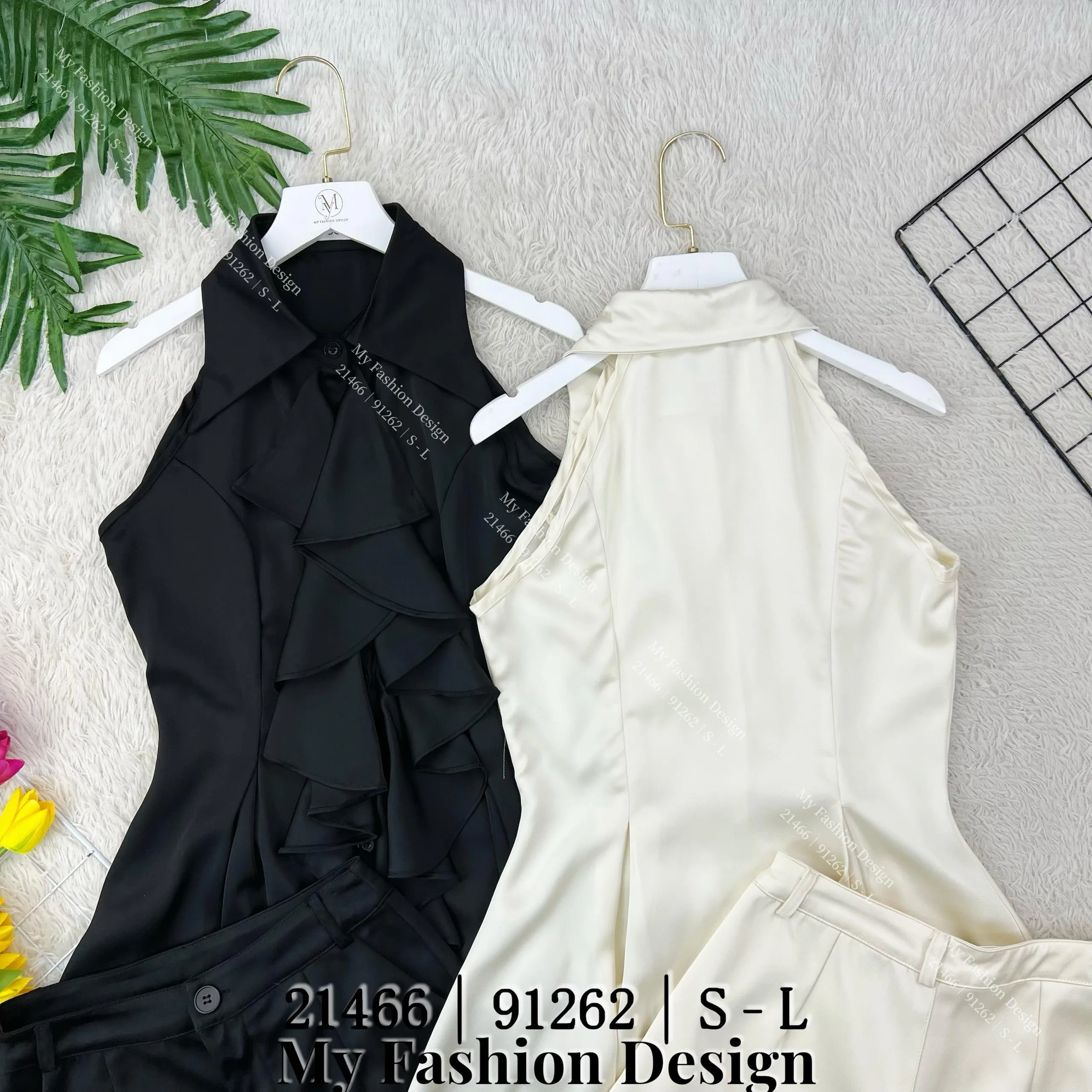 爆款新品🔥高品质名媛风套装 上衣 ➕ 裤子 RM99 Only🌸（1-T4）