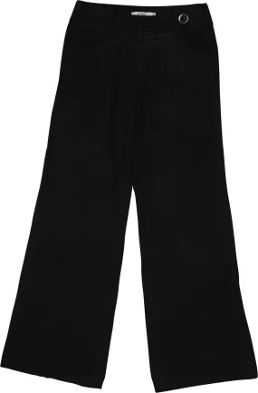 00s Flared Black Pants