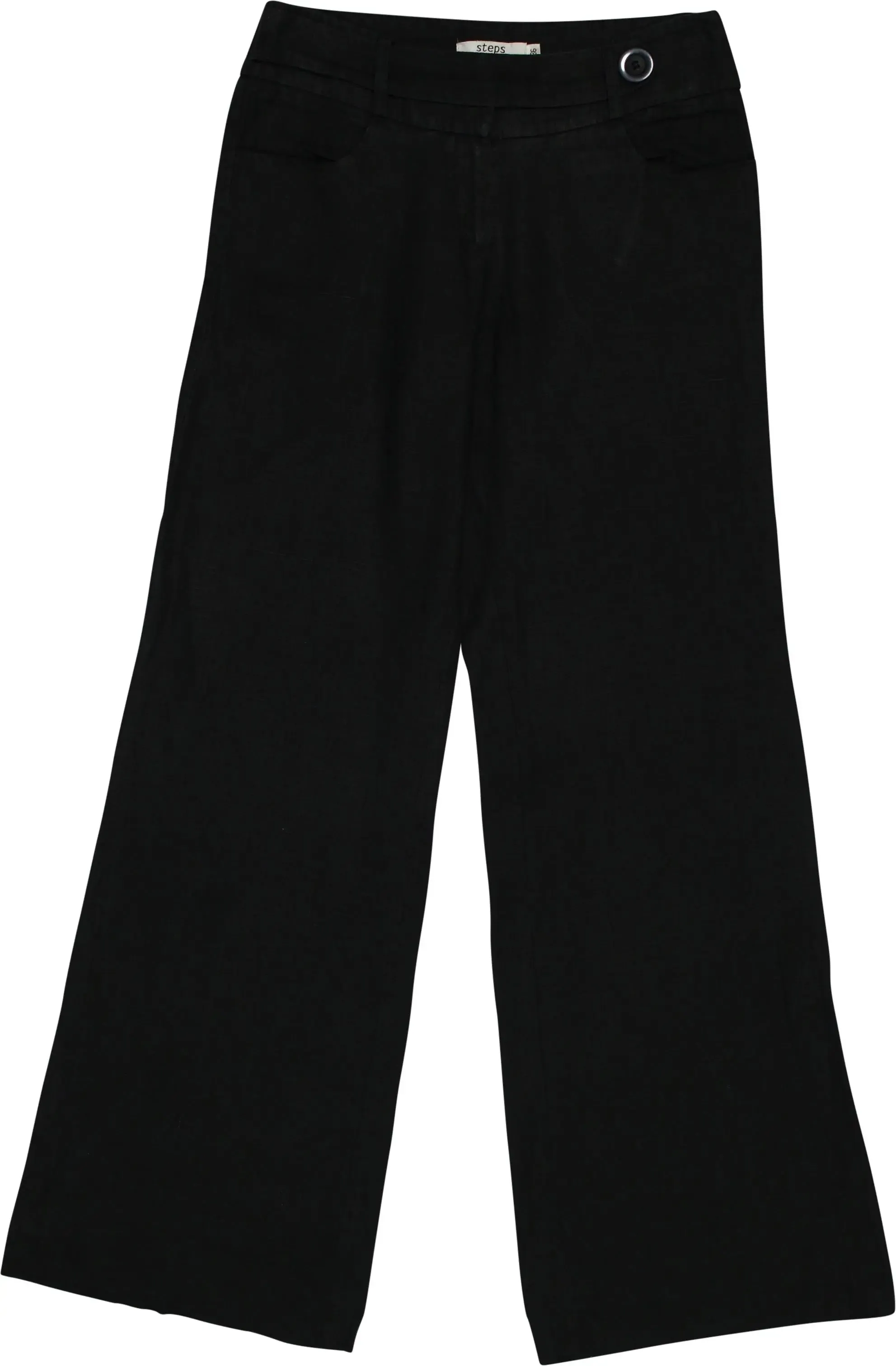 00s Flared Black Pants
