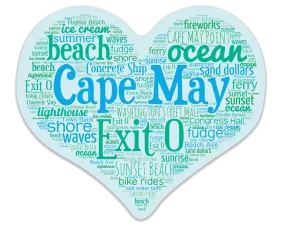 A Day in Cape May, NJ - Sticker