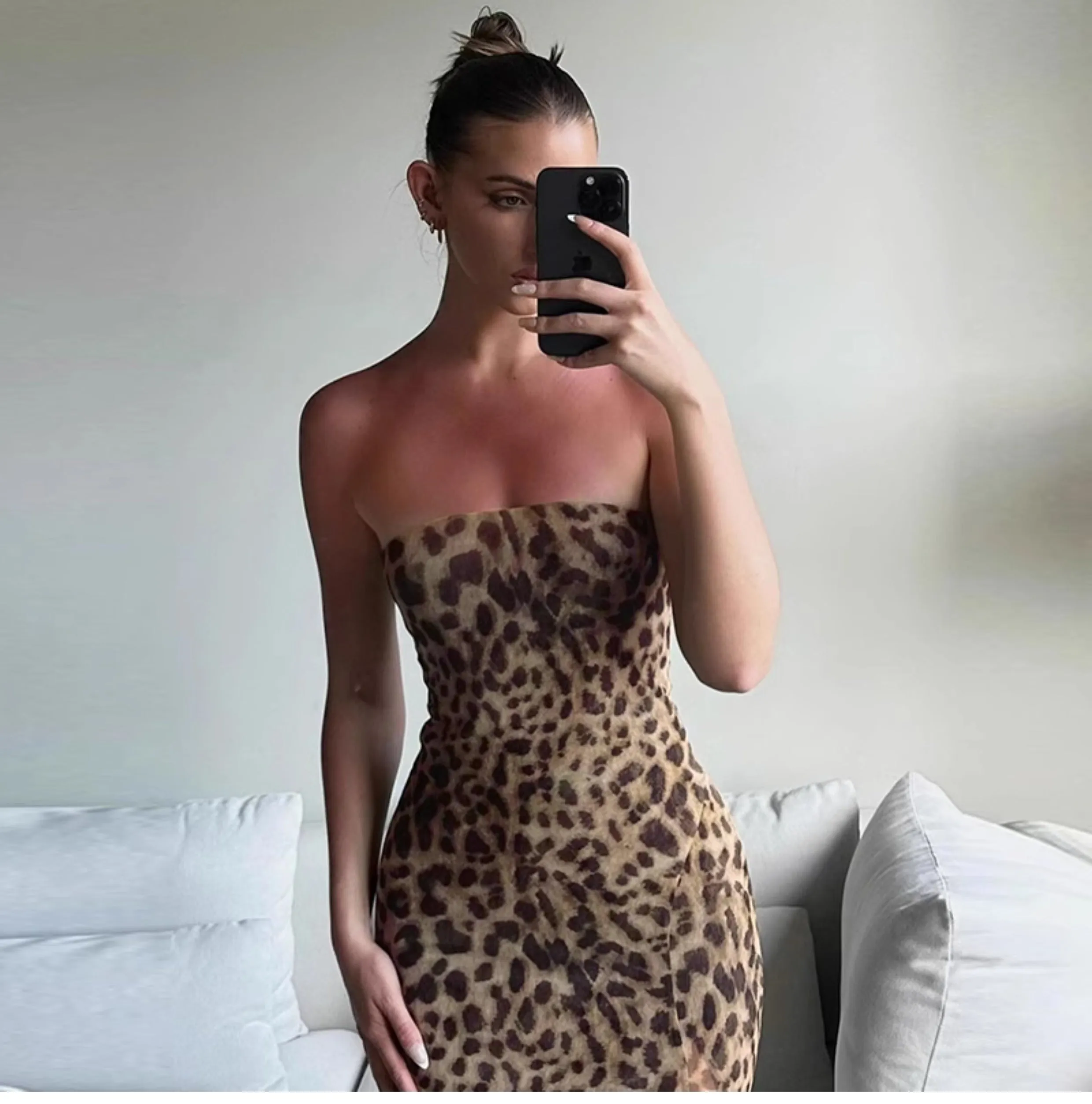 Bonnyshow Solei Strapless Maxi Dress