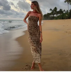 Bonnyshow Solei Strapless Maxi Dress