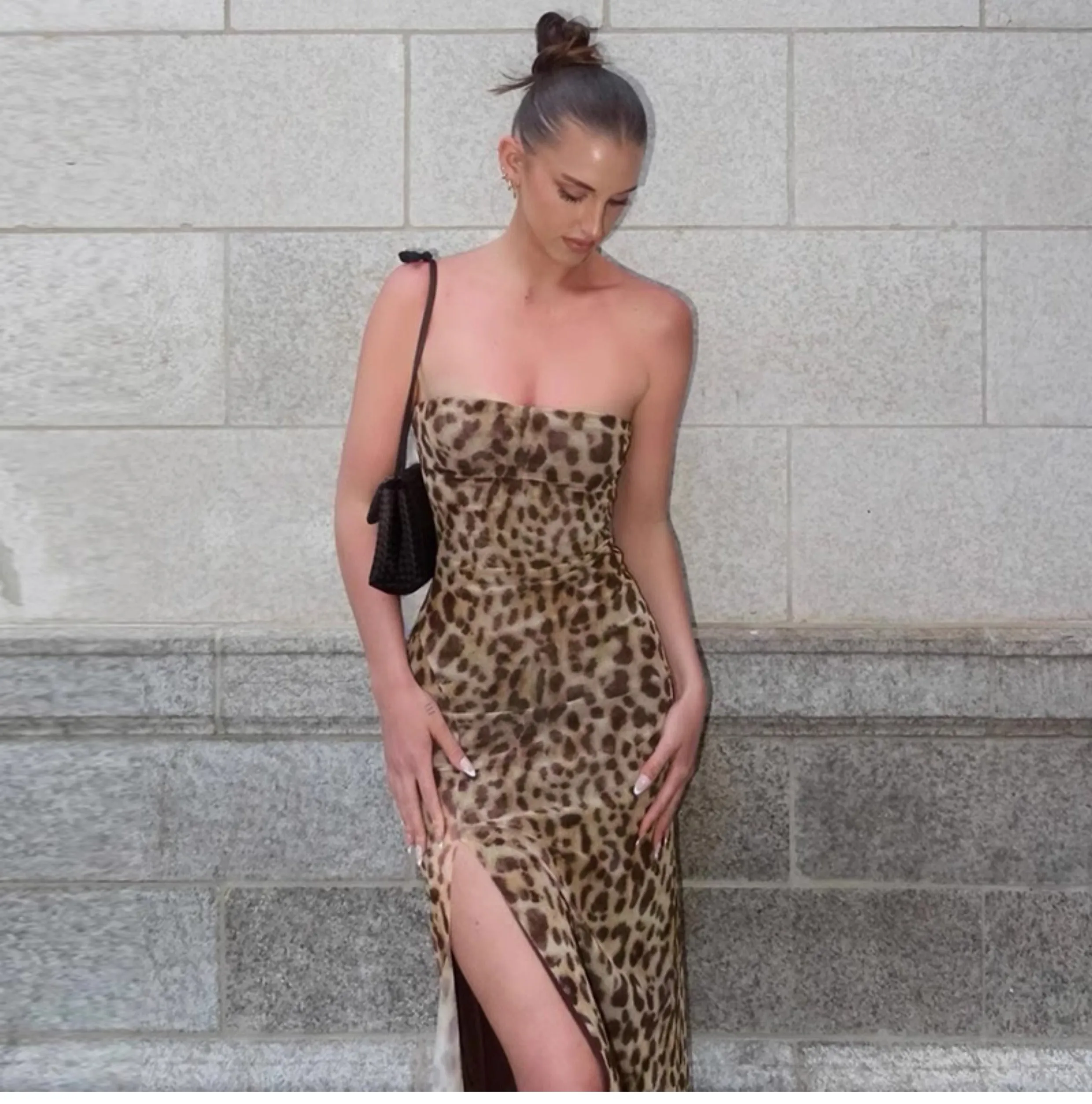 Bonnyshow Solei Strapless Maxi Dress