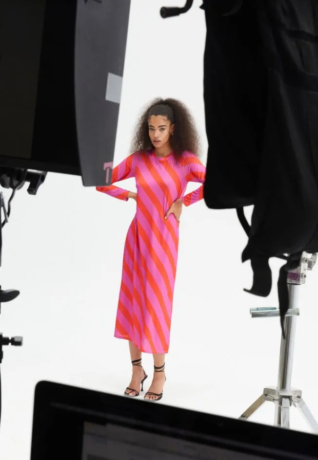Compania Fantastica Flared  Cut Dress