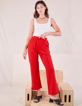 Easy Western Pants - Mustang Red