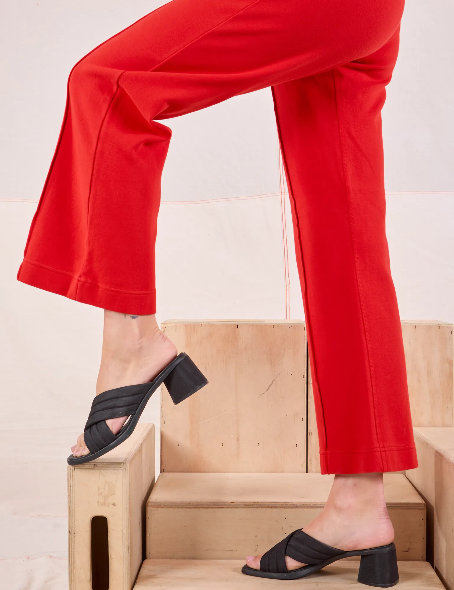 Easy Western Pants - Mustang Red