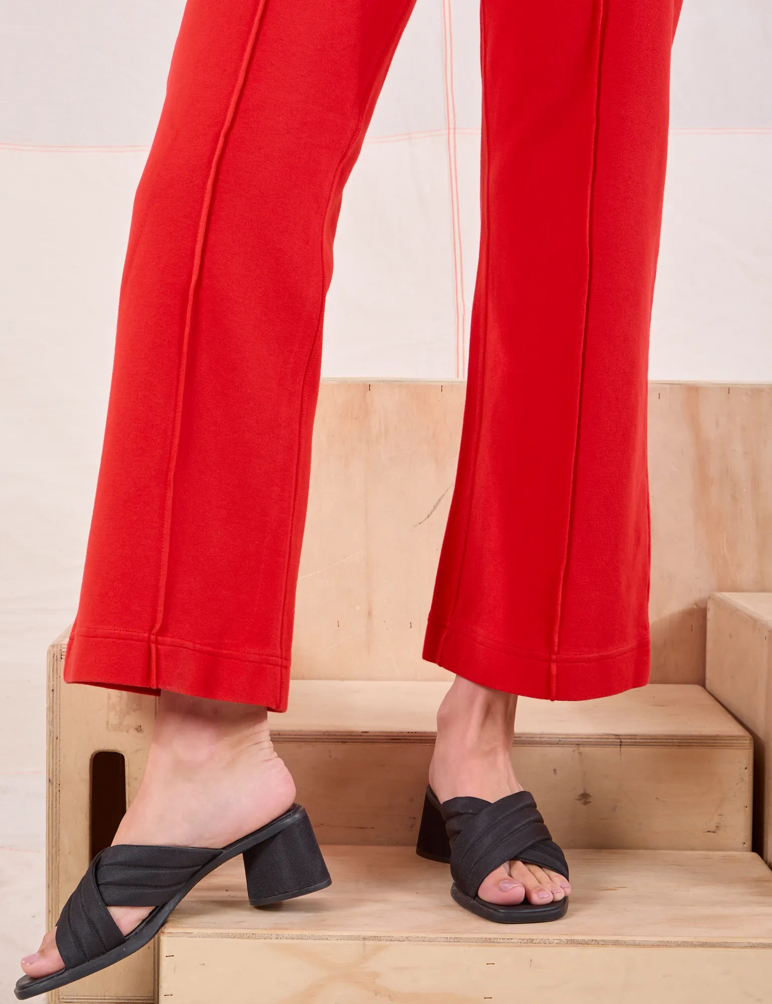 Easy Western Pants - Mustang Red