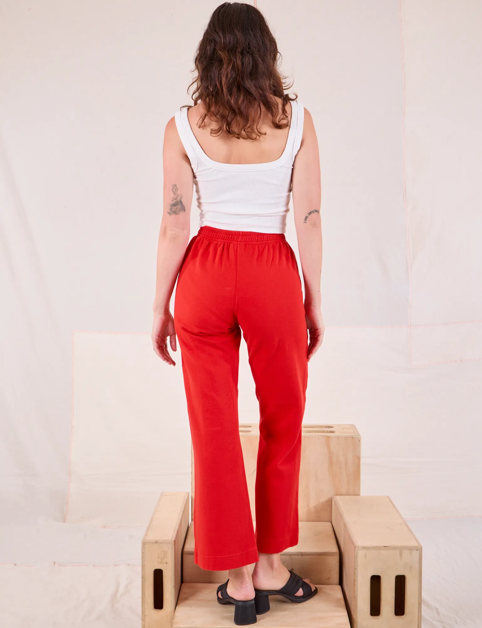 Easy Western Pants - Mustang Red
