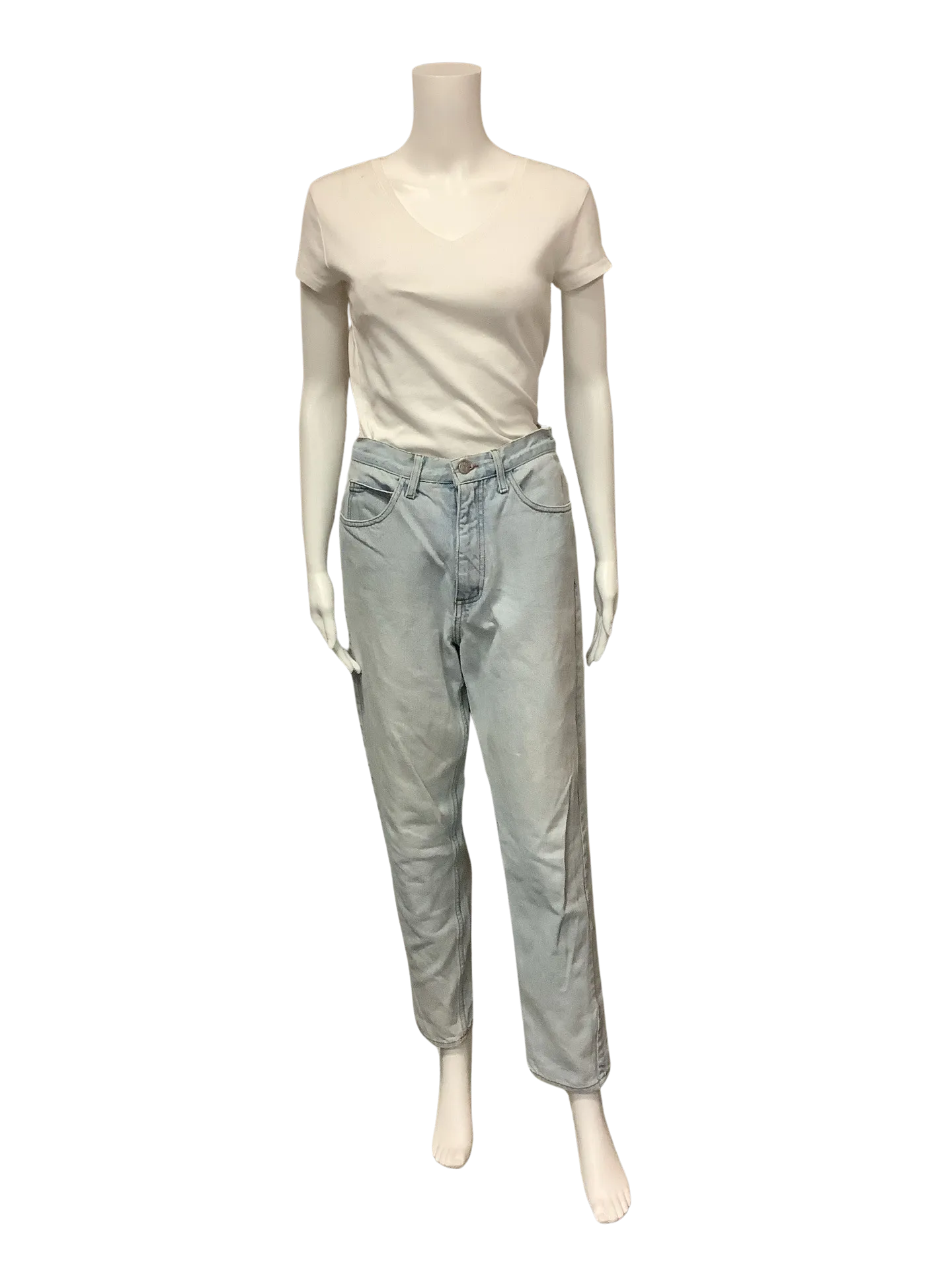 Guess Women's Pants Blue Vintage High Waisted Size: 10/12/31