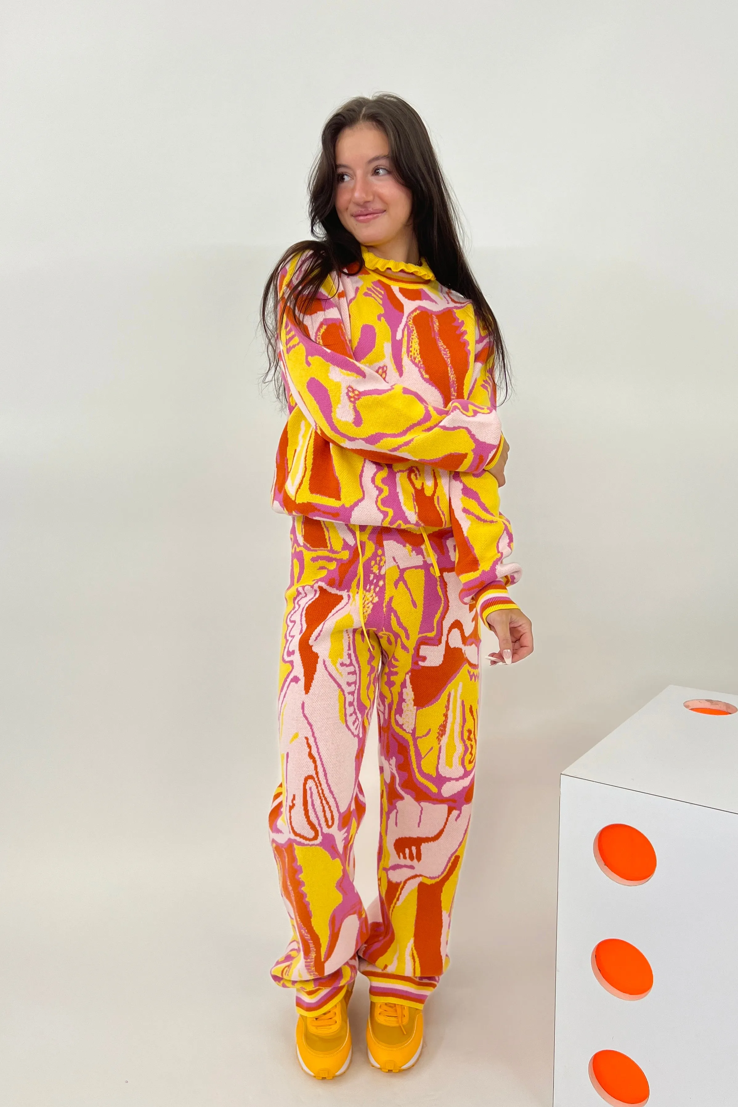 Helmstedt- Alda Pants: Dreams Yellow