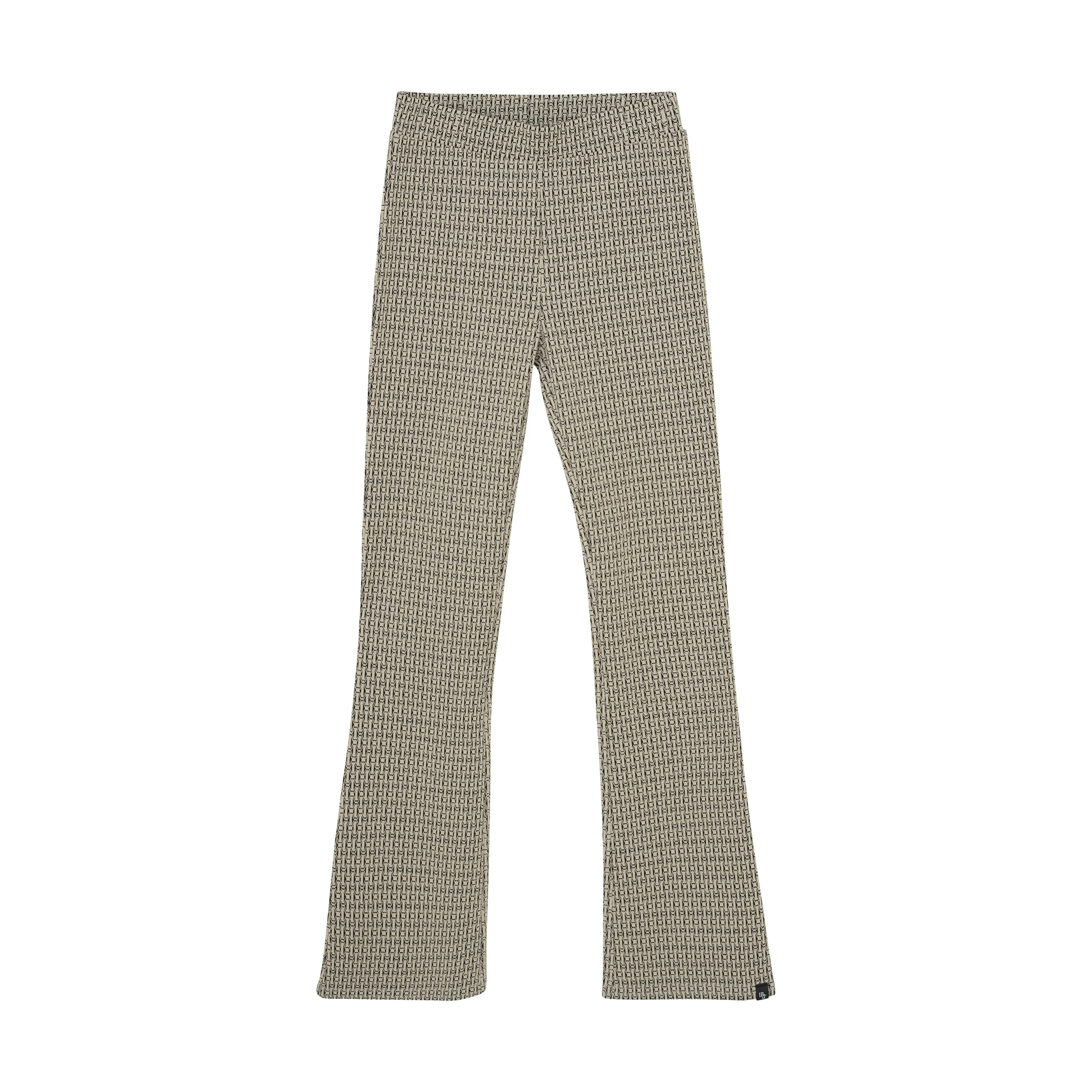 Indian Blue Jeans Flared Pants Fancy Check