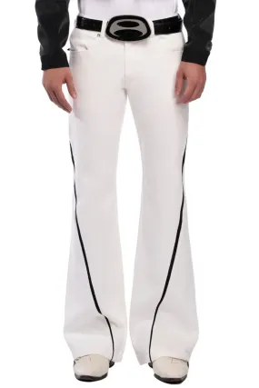 Killer White Flared Pants