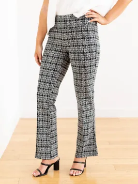 Liverpool Pearl Plaid Flare