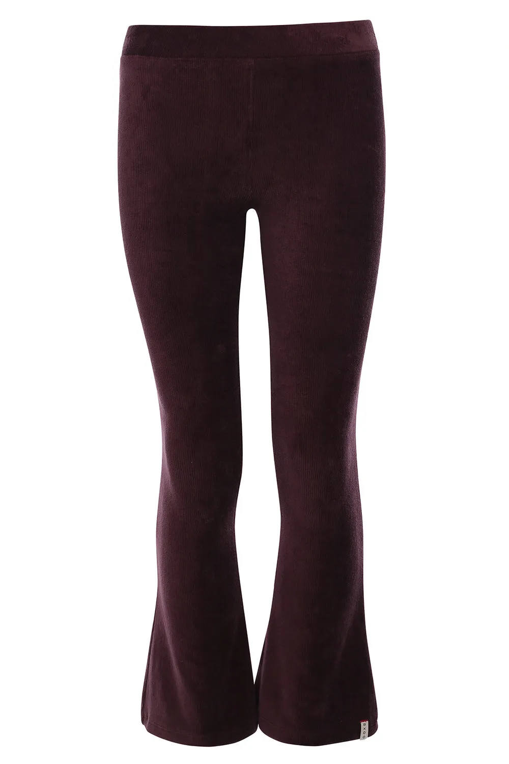 Looxs 10sixteen Rib Velours Flared Pants