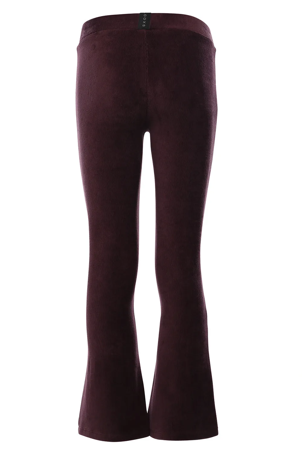 Looxs 10sixteen Rib Velours Flared Pants