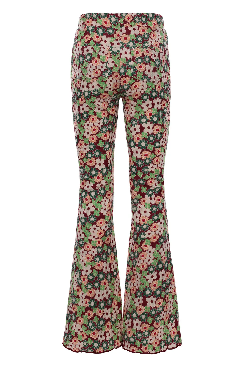 LOOXS Little Crincle Floral Flared Pants
