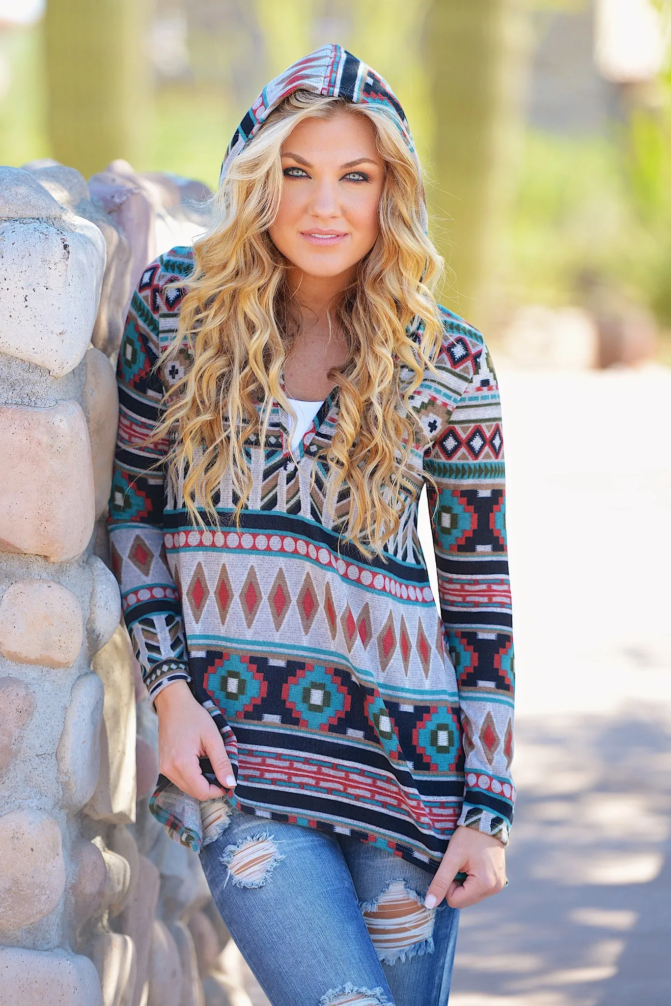 Under The Starlight Hooded Sweater