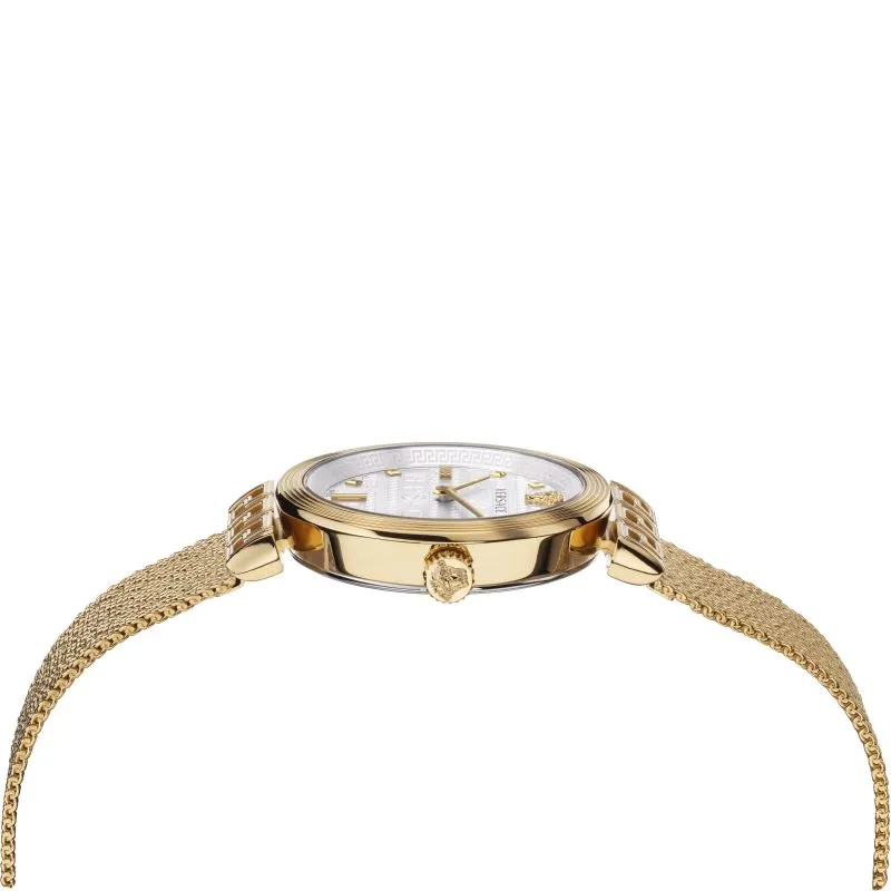 Versace Meander Ladies Gold Watch VELW00820